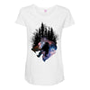 Mononoke Hime Maternity Scoop Neck T-shirt
