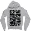 The Best Way to Predict the Future Is To Create It Zipper Hoodie