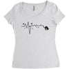 Scary Cat Women's Triblend Scoop T-shirt