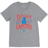 down with the capitol V-Neck Tee