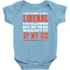 liberal for halloween (mp) Baby Bodysuit