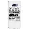 Born In August Samsung Galaxy S8 Plus