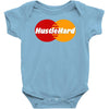 hustle hard Baby Bodysuit
