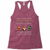 super mario chistmas Racerback Tank
