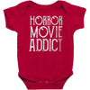 horror movie addict Baby Bodysuit