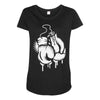 boxing gloves Maternity Scoop Neck T-shirt