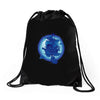 pirate owls Drawstring Bags