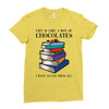 life is like a box of chocolates i want to eat them all Ladies Fitted T-Shirt