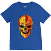 skull V-Neck Tee