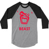 instinct attention gorilla beast 3/4 Sleeve Shirt