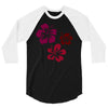 flowers 3/4 Sleeve Shirt