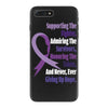 supporting the fighter, admiring the survivors, honoring the taken iPhone 7 Plus Case