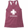 i'm with player two Racerback Tank
