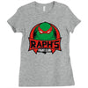 raphs fight club Ladies Fitted T-Shirt