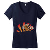 candy empire Women's V-Neck T-Shirt