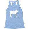 staring horse Racerback Tank