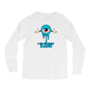 monster eye blue Long Sleeve Shirts