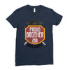 proud brother of a 2018 graduate Ladies Fitted T-Shirt
