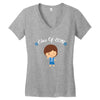 class o f 2019 .cool boy. Women's V-Neck T-Shirt