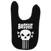 bassist skull Baby Bibs
