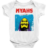 Jaws Parody Lol Skeletor  Myahs Baby Bodysuit
