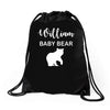 Daddy Bear - Baby Bear Custom Name Drawstring Bags