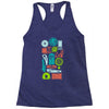 time machines Racerback Tank