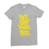 fuck what people think Ladies Fitted T-Shirt