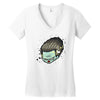 the bride of frankenstein Women's V-Neck T-Shirt