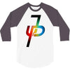 jake paul colorful 3/4 Sleeve Shirt