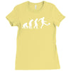 football evolution Ladies Fitted T-Shirt