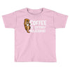 otter coffee Toddler T-shirt