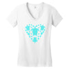 sea turtle sea life Women's V-Neck T-Shirt