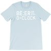 beer o'clock   mens funny T-Shirt