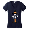 The Witch Is In Women's V-Neck T-Shirt