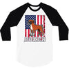 usa boxer flag 3/4 Sleeve Shirt