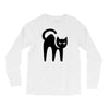 cat black Long Sleeve Shirts