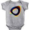 orbital wonky style Baby Onesie