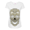 skull plants Maternity Scoop Neck T-shirt