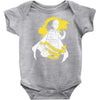 average hero Baby Onesie