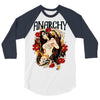 anarchy angel 3/4 Sleeve Shirt