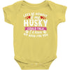 if my husky could talk Baby Bodysuit