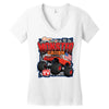 Off Road Monstre Truck Women's V-Neck T-Shirt