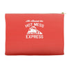 all aboard hot mess express train Accessory Pouches