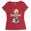 frozen Women's Triblend Scoop T-shirt