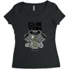 mechanic custom Women's Triblend Scoop T-shirt