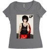 lp laura pergolizzi Women's Triblend Scoop T-shirt