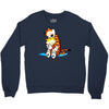 calvin hobbes Crewneck Sweatshirt