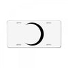 black moon License Plate