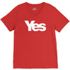 vote yes for scotland scottish independence V-Neck Tee